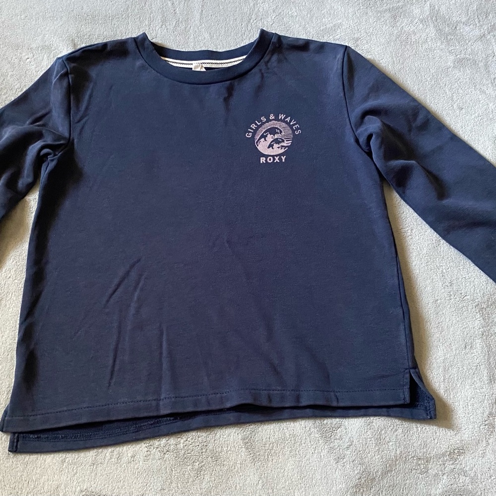 Roxy long sleeve top girls size 10